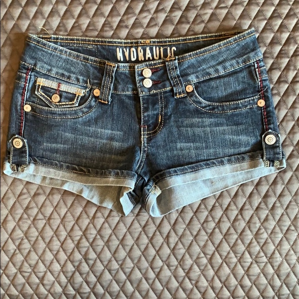 Hydraulic denim shorts size 5/6